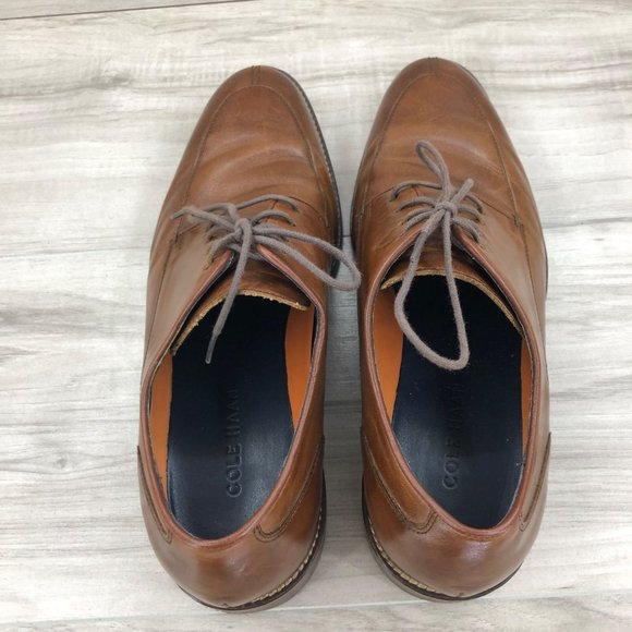 Cole Haan Brown Leather Oxfords Men's Size 8M - Picture 10 of 12